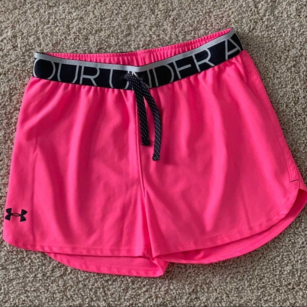 Under Armour Girls Play Up Shorts